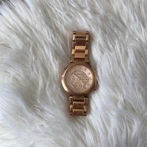 Michael Kors Oversized Rose Gold-Tone Watch